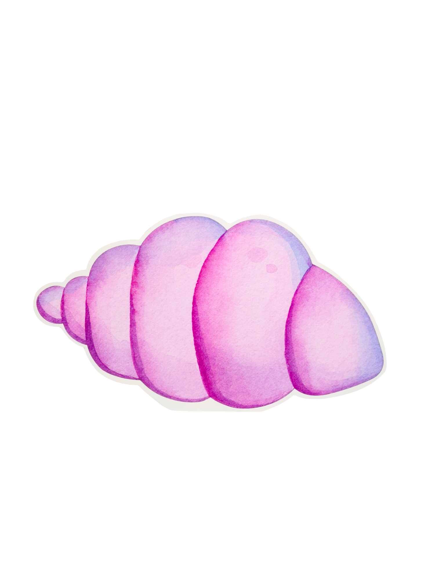 Cut-out zeeschelp liggend